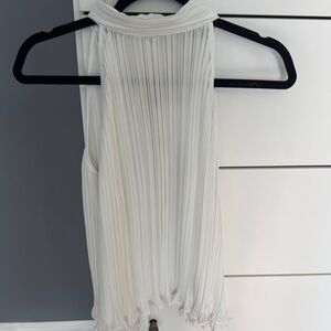 Zara White Blouse Elegant Top